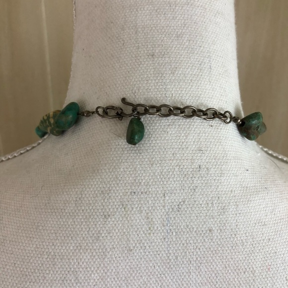 Barse Turquoise Chunky Necklace - Picture 4 of 5